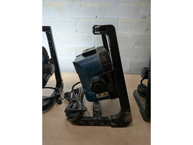 3x accu/netstroom bouwlamp, makita, dml805 - afbeelding 12 van  14