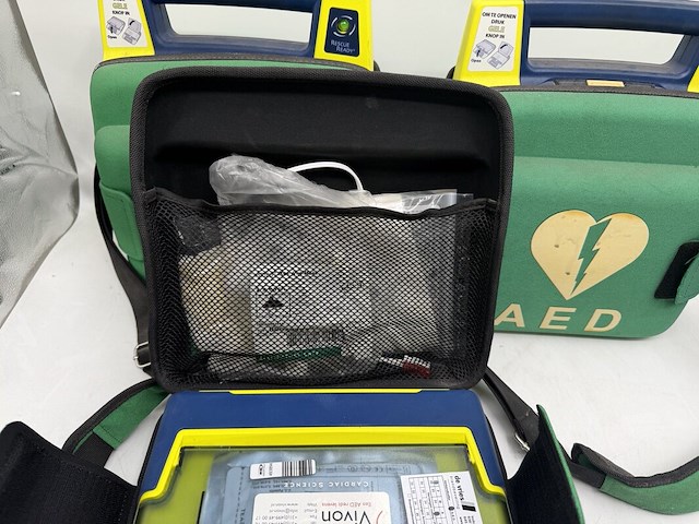3x aed, cardiac science / aivia, powerheart aed g3 - afbeelding 5 van  7