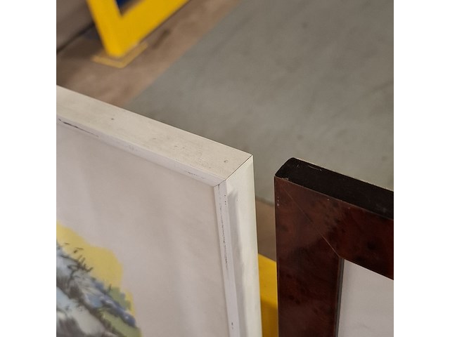 3x afbeelding in lijst o.a van veenendaal - afbeelding 2 van  10