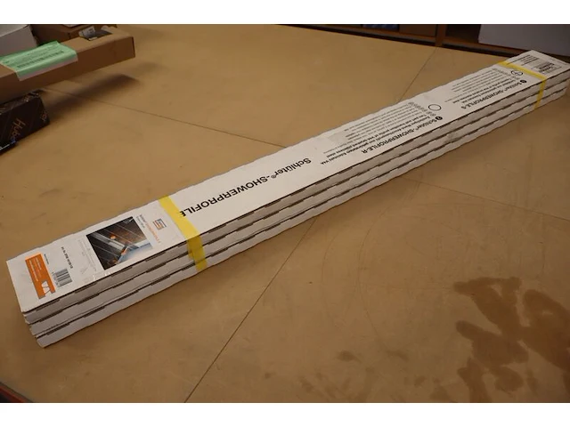 3x afschotprofiel schlüter, showerprofile-sps 101, rvs - afbeelding 3 van  4