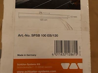 3x afschotprofiel schlüter, showerprofile-sps 101, rvs - afbeelding 4 van  4