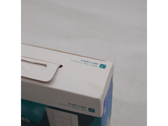 3x afstandsbediening met muurbevestiging, klikaanklikuit - afbeelding 5 van  9