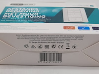 3x afstandsbediening met muurbevestiging, klikaanklikuit - afbeelding 8 van  9