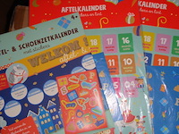 3x aftelkalender - afbeelding 1 van  3