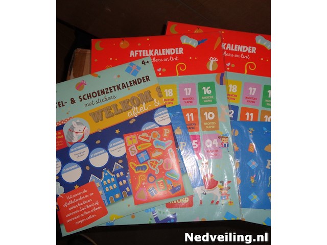 3x aftelkalender - afbeelding 2 van  3