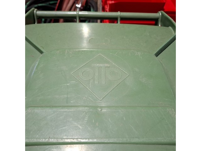 3x afval rolcontainers, otto, groen - afbeelding 3 van  5