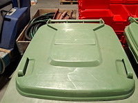 3x afval rolcontainers, otto, groen - afbeelding 4 van  5