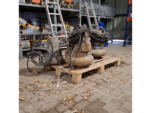 3x afvalwaterpomp, flygt - afbeelding 1 van  22