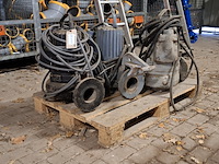 3x afvalwaterpomp, flygt