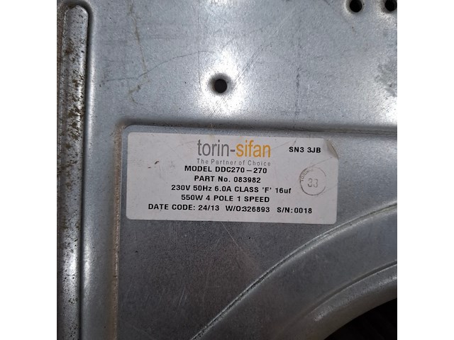 3x afzuigmotor 2x torin-sifan, 2x ddc270-270 - afbeelding 4 van  12