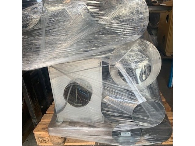 3x afzuigunit met pijpen -ventilator ventilatorshop, grijs, bouwjaar 2020 - afbeelding 4 van  4