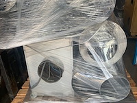 3x afzuigunit met pijpen -ventilator ventilatorshop, grijs, bouwjaar 2020 - afbeelding 4 van  4