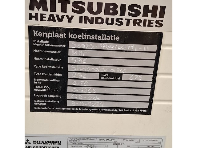 3x airconditioning, mitsubishi - afbeelding 12 van  17