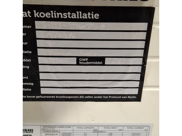 3x airconditioning, mitsubishi - afbeelding 9 van  14