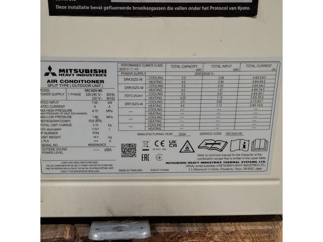 3x airconditioning, mitsubishi - afbeelding 11 van  15