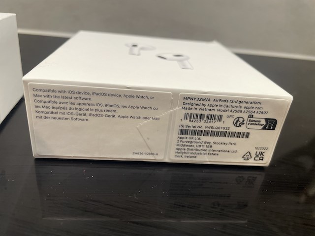 3x airpods, apple - afbeelding 5 van  6