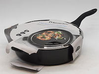 3x aluminium pan, silvercrest, cast aluminium saute pan - afbeelding 1 van  7