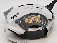 3x aluminium pan, silvercrest, cast aluminium saute pan - afbeelding 2 van  7