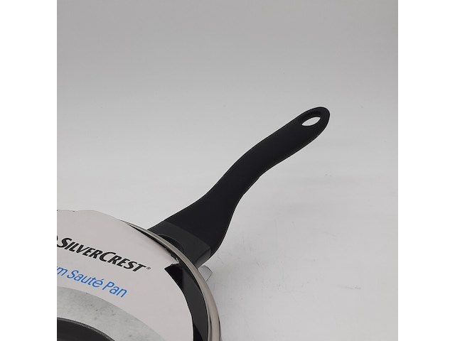 3x aluminium pan, silvercrest, cast aluminium saute pan - afbeelding 3 van  7