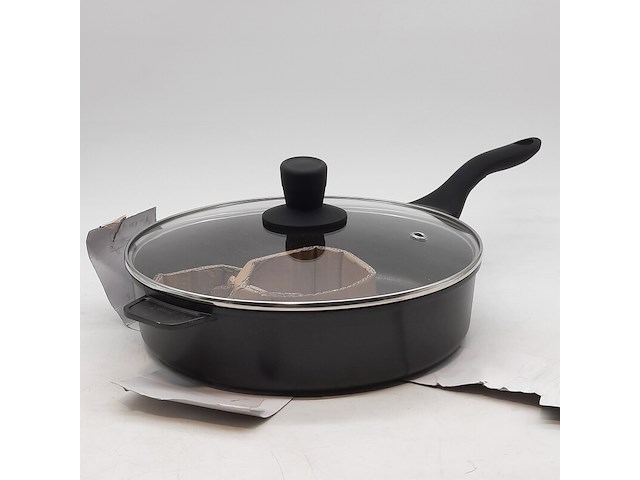 3x aluminium pan, silvercrest, cast aluminium saute pan - afbeelding 6 van  7