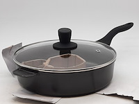 3x aluminium pan, silvercrest, cast aluminium saute pan - afbeelding 6 van  7