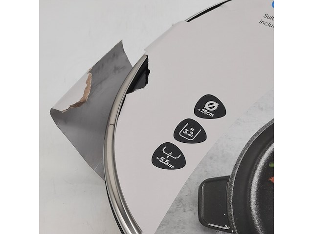 3x aluminium pan, silvercrest, cast aluminium saute pan - afbeelding 7 van  7