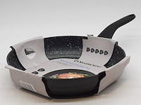 3x aluminium pan, silvercrest, frying pan - afbeelding 1 van  6