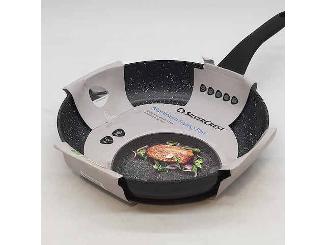 3x aluminium pan, silvercrest, frying pan - afbeelding 2 van  6