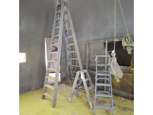 3x aluminium werktrap - afbeelding 1 van  5