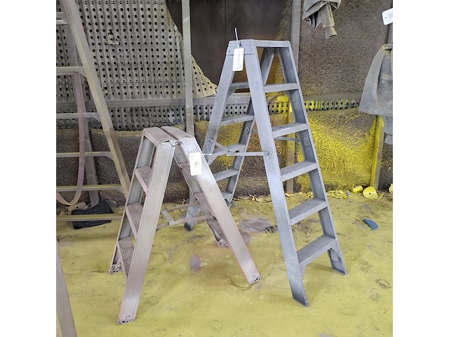 3x aluminium werktrap - afbeelding 3 van  5