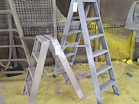 3x aluminium werktrap - afbeelding 3 van  5