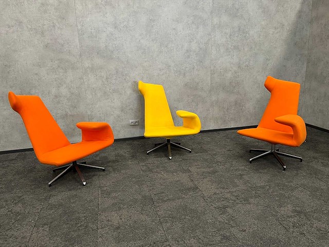 3x amerland - draaibare design fauteuil - afbeelding 1 van  6