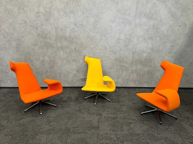 3x amerland - draaibare design fauteuil - afbeelding 4 van  6