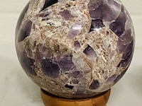 3x amethist chevron bollen - afbeelding 2 van  5