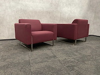 3x artifort mare - design fauteuil - paars - afbeelding 3 van  16