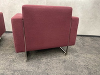 3x artifort mare - design fauteuil - paars - afbeelding 4 van  16