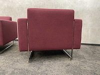 3x artifort mare - design fauteuil - paars - afbeelding 6 van  16