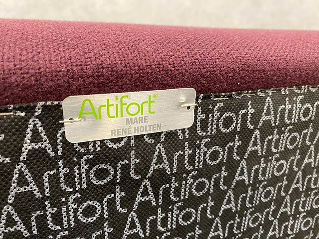 3x artifort mare - design fauteuil - paars - afbeelding 11 van  16