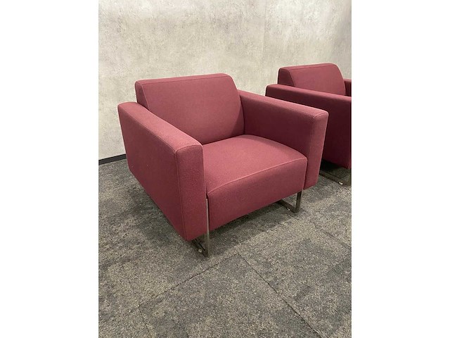 3x artifort mare - design fauteuil - paars - afbeelding 14 van  16