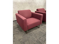 3x artifort mare - design fauteuil - paars - afbeelding 14 van  16