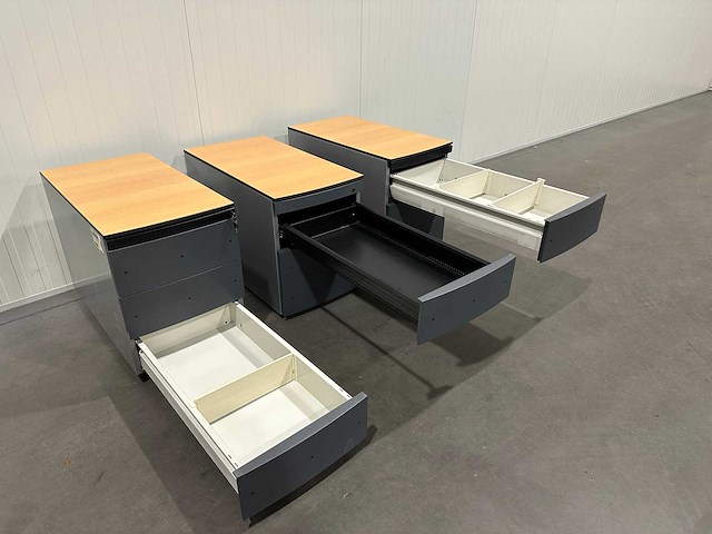 3x assenburg ladenkast - afbeelding 4 van  5