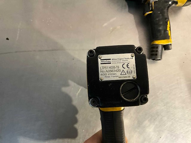 3x atlas copco pneumatische slagsleutel - afbeelding 3 van  4