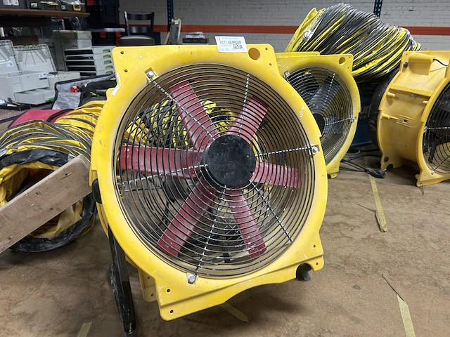 3x axiaal ventilator en diverse slangen trotec - afbeelding 3 van  9