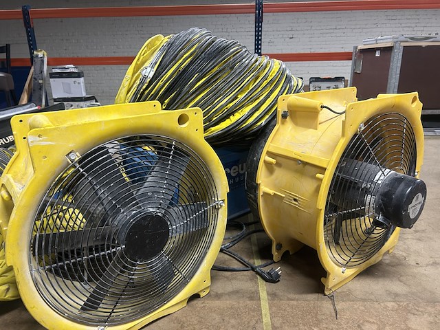 3x axiaal ventilator en diverse slangen trotec - afbeelding 4 van  9