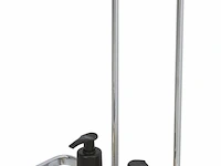 3x badkameraccessoireset tiger, exquisit, chroom
