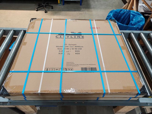 3x badkamerspiegel met led, cityline, lm-111, 2025 - afbeelding 4 van  4