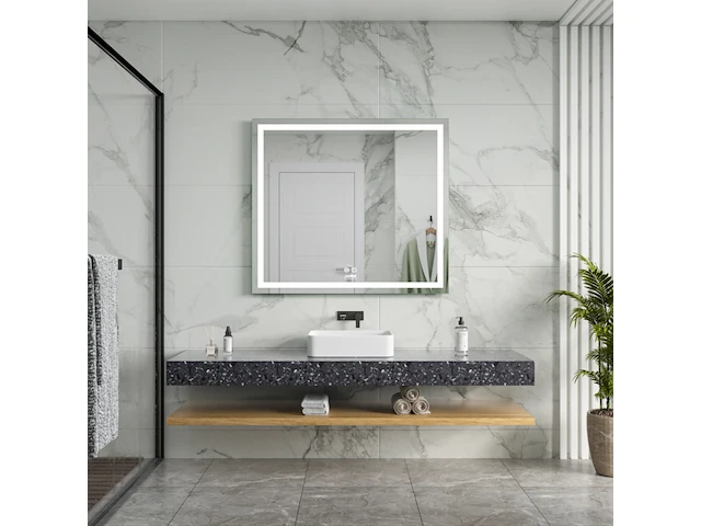 3x badkamerspiegel met led, cityline, lm-111, spiegel, 2025 - afbeelding 2 van  4