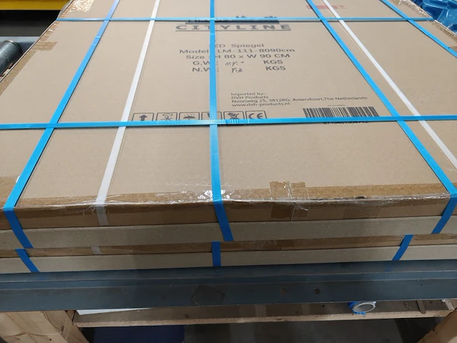 3x badkamerspiegel met led, cityline, lm-111, spiegel, 2025 - afbeelding 3 van  4