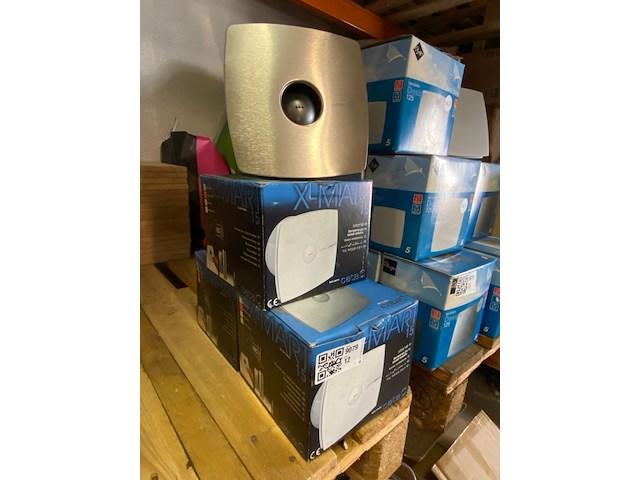3x badkamerventilator x-mart 15 inox t rvs - afbeelding 1 van  9