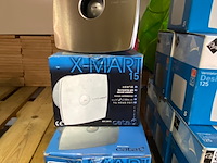3x badkamerventilator x-mart 15 inox t rvs - afbeelding 2 van  9